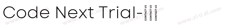 Code Next Trial字体转换